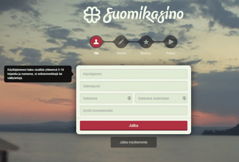 Suomikasino Bonuskoodi