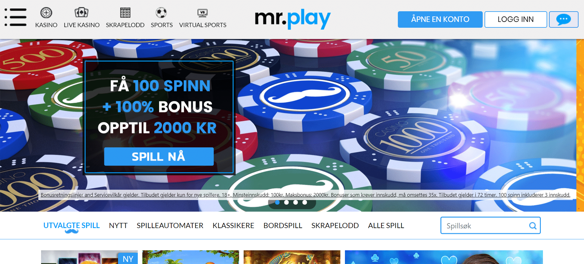 mr play no bonus
