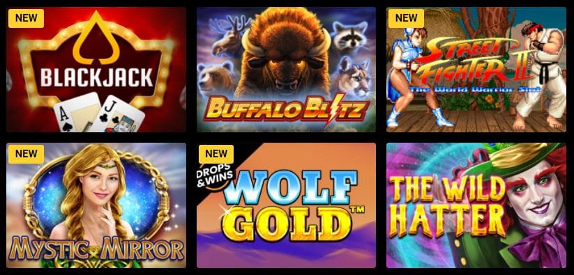 Tarjotut pelit: Zetcasino Arvostelu