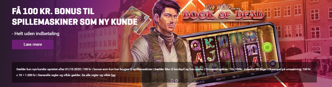 Casino.dk bonuskode - velkomstbonus