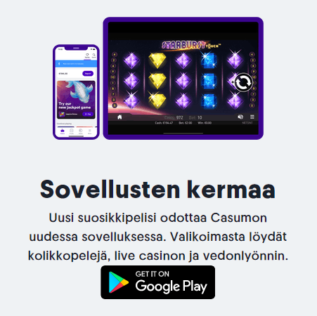 Casumo Kuponkikoodi mobiililaitteilla