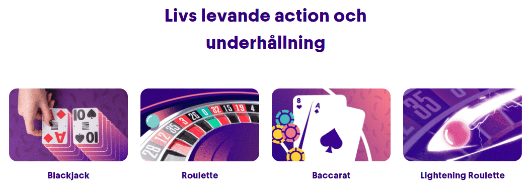 Casumo Bonuskod: Live Casino