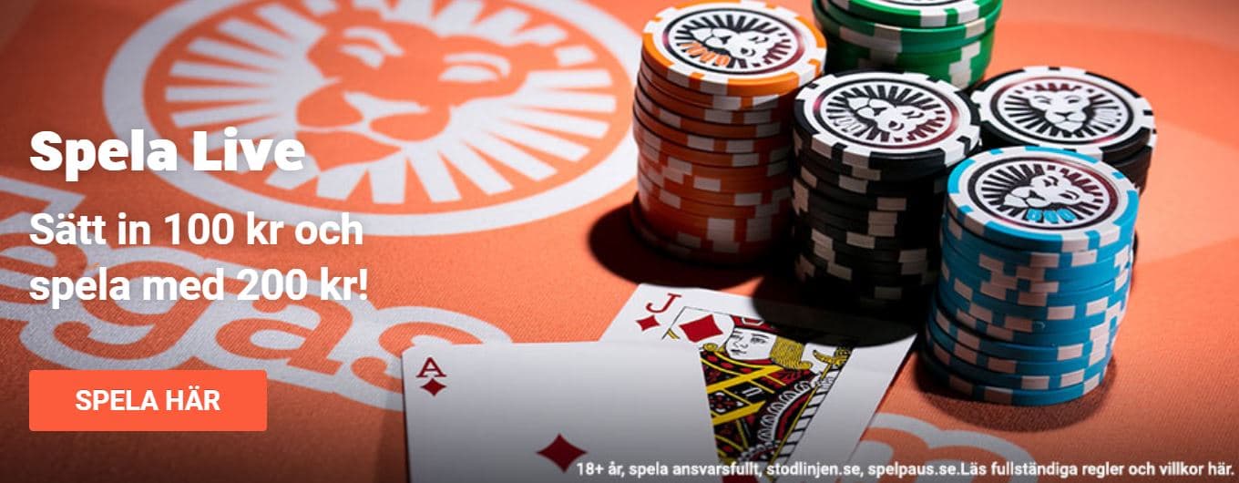 LeoVegas Bonusvillkor