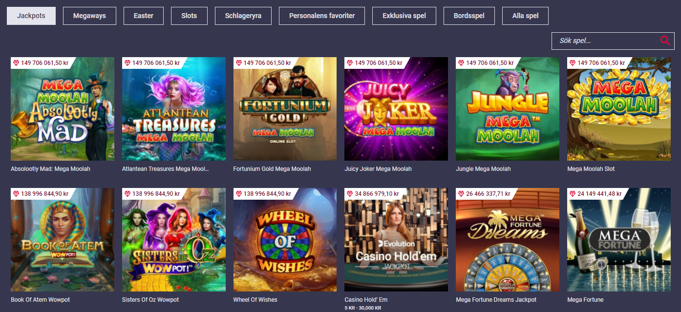 Maria Casino bonuskod: Casino