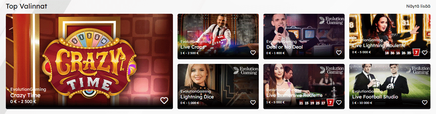 Uberlucky bonuskoodi Kasino