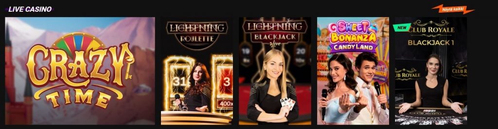 Betinia verkkosivusto vedonlyönti ilman rekisteröitymistä