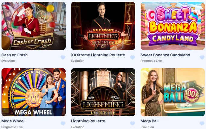 icebet kokemuksia live-kasino IceBet - Live-kasinon suositut pelit