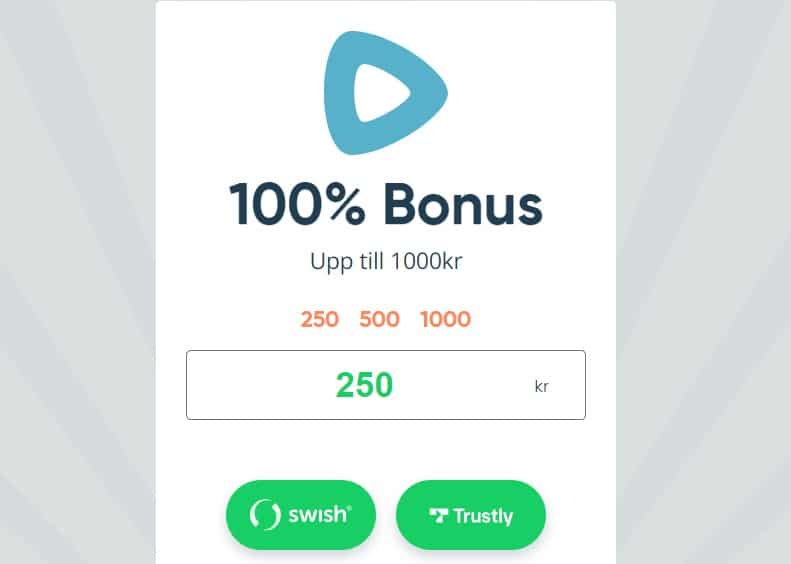 Speedybet bonuskod Speedybet välkomstbonus