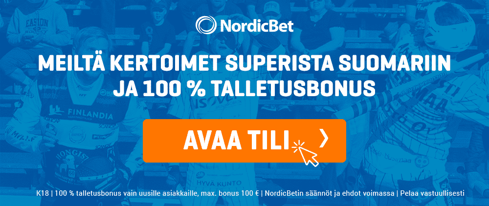 NordicBet Bonuskoodi